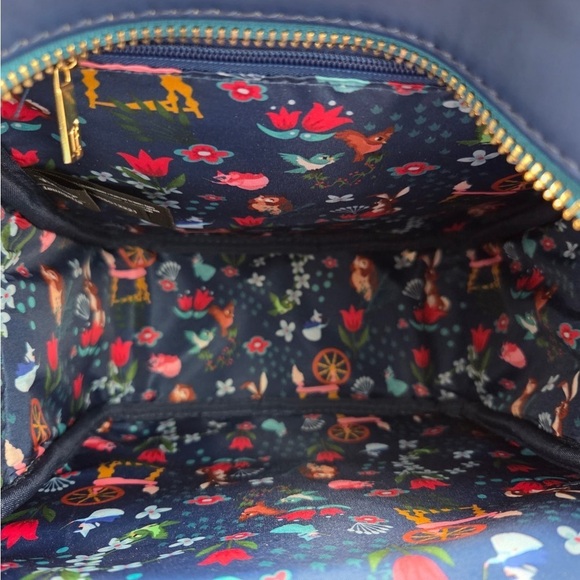 Disney Loungefly Sleeping Beauty Floral Backpack main image 4